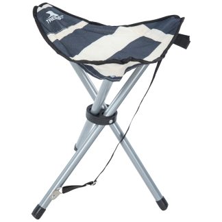 Trespass Ritchie - Foldbar camping-mini-stol - Navy Stripe