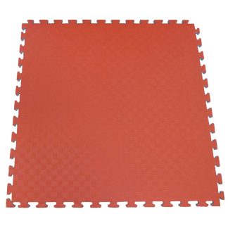 Ergofloor - EVA Sikkerhedsmåtte 1000x1000 Rød/Grå