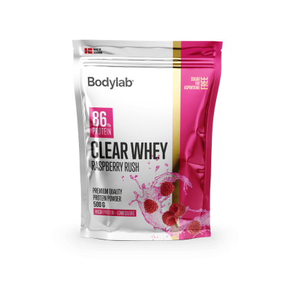 BodyLab Clear Whey Rasberry Rush Proteinpulver (500g)