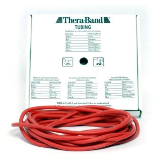 Thera-Band Tubing Level 2 Medium Træningselastik Rød 7