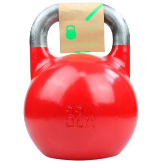 Titan Life Gym 32kg Kettlebell Steel Competition