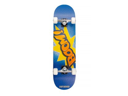 My Hood Boom - skateboard - ABEC 9 Blå/Orange