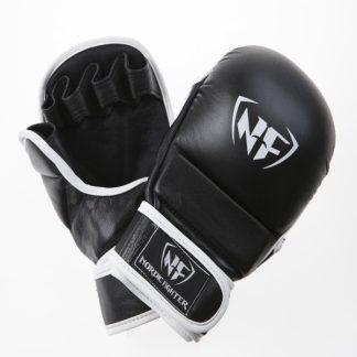 Nordic Fighter MMA Handsker Shooto Gloves Pro Black Kunstlæder Medium