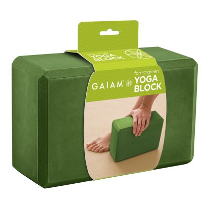 Gaiam Yogablok Grøn