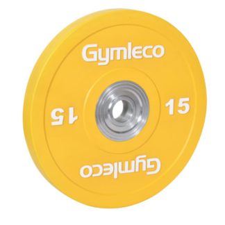 Gymleco 824C Bumper Vægtskiver Color 15 kg (1 stk)