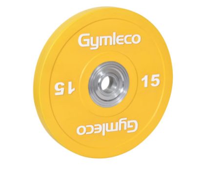 Gymleco 824C Bumper Vægtskiver Color 15 kg (1 stk)