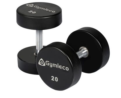 Gymleco 836 Runde Gummi Håndvægte 5 kg (1 stk)
