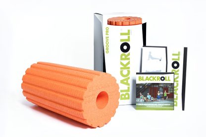 Blackroll Foam Roller Groove Pro Orange 30cm