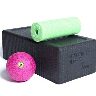 Blackroll Block Set Black/Green/Pink