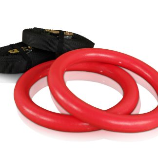 Odin Crossfit ABS Gymnastikringe Plast - Rød