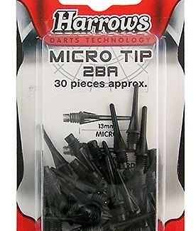 Harrows Softip Micro Spidser 30 stk