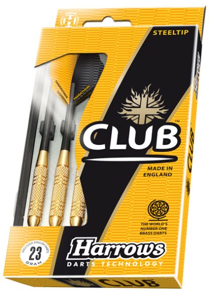 Harrows Club Brass Steeltip Dartpile 19g