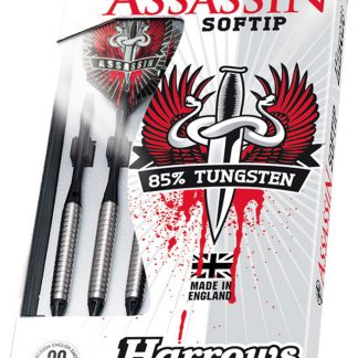 Harrows Softip Assassin 85% Tungsten Softtip Dartpile 18g