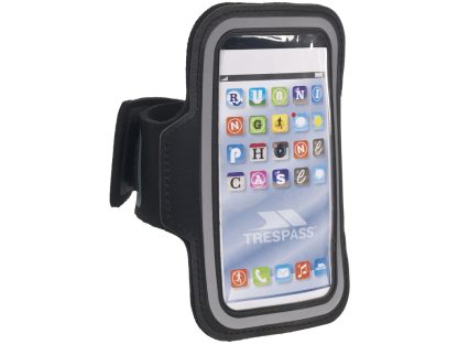 Trespass Strand - Smartphone løbearmbånd - Sort