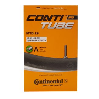 Continental MTB 29 - Cykelslange - Str. 29"x1.75-2.50" (47-62x622) - 40 mm autoventil