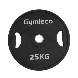 Gymleco Gummi Vægtskive m. Håndtag