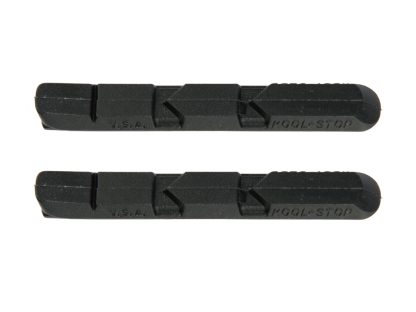 Kool Stop V-Type Black - Bremsegummi - Til V-bremser - Aluminiums fælge