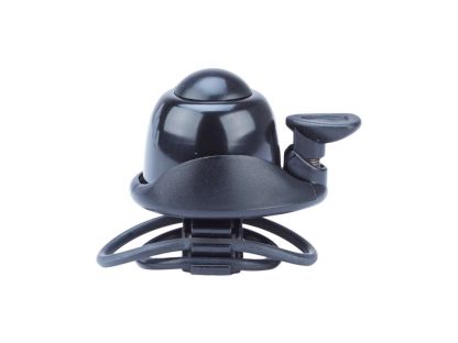 OnGear - Mini Bell - Ringeklokke - Med gummibånd - Sort