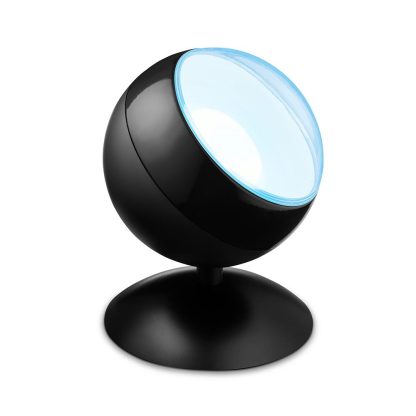 WiZ Quest Projector Matte Black Bordlampe