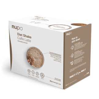 Nupo Diet Shake Cafe Latte - Value Pack (30 port.)