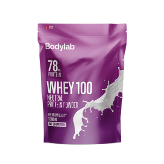 BodyLab Whey 100 Proteinpulver Neutral (1kg)