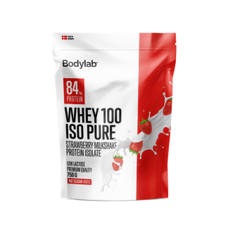Bodylab Whey 100 ISO PURE Strawberry Milkshake (750 g)