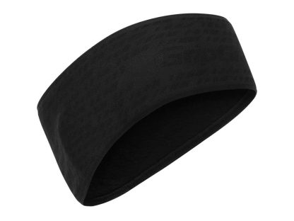 GripGrab Freedom Seamless Warp Knitted Headband - Pandebånd - Black - One Size