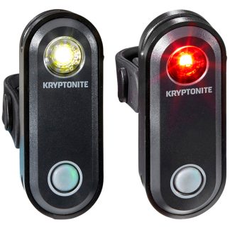 Kryptonite Avenue F-65 & R-30 S - Cykellygtesæt - 65 og 30 lumen - USB opladelig