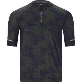 Endurance Jens - Cykel/MTB T shirt - Kort ærme - Sort/Print - S