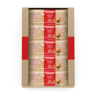 BodyLab Vegan Proteinbar Peanut & Caramel (1 x 40g)