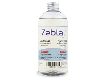 Zebla Sportsvaskemiddel - Parfumefri - 500 ml