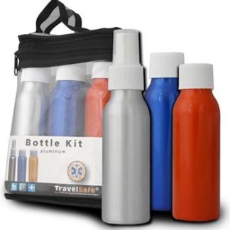 TravelSafe Rejse Aluminiumsflasker
