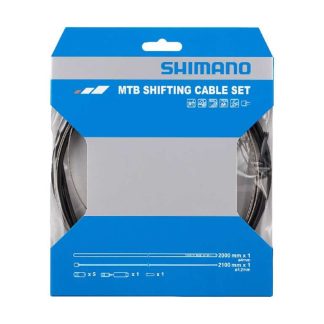 Shimano - Gearkabelsæt til MTB eller Trekking - 2000mm lang - Type OT-SP41 - Sort