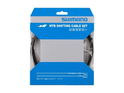 Shimano - Gearkabelsæt til MTB eller Trekking - 2000mm lang - Type OT-SP41 - Sort