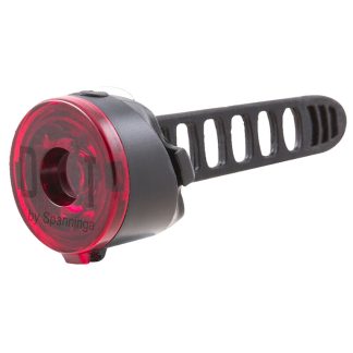 Spanninga Dot - Baglygte - 10 Lumen - Rød LED