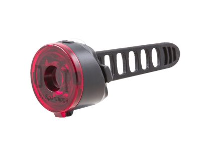 Spanninga Dot - Baglygte - 10 Lumen - Rød LED