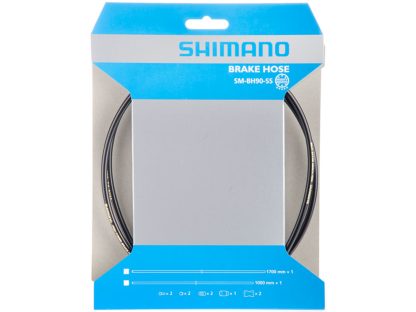 Shimano Bremseslange model SM-BH90-SS 1700mm Sort