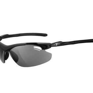Tifosi Tyrant 2.0 Cykelbrille - 3 Sæt Linser Smoke/AC Red/Clear - Mat Sort