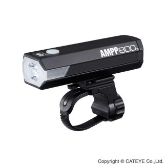 Cateye AMPP800 - Forlygte - 800 Lumen - USB - Sort