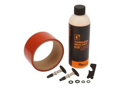 Orange Seal Tubeless Kit - 45 mm fælgtape - 237 ml. Regular væske
