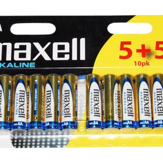 Maxell - Batteri - AA/LR06 Alkaline - 10 stk
