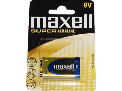 Maxell - Batteri - 6LR61 Alkaline 9v - 1 stk