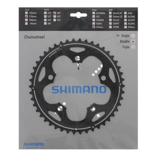 Shimano Cyclecross - 46 tands klinge - BCD110 - Sort - FC-CX50