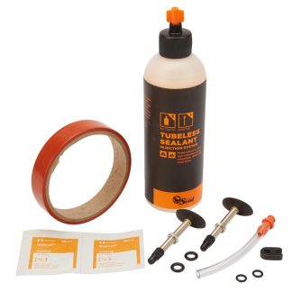 Orange Seal Tubeless Kit - 18 mm fælgtape - 237 ml. Regular væske