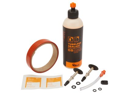 Orange Seal Tubeless Kit - 18 mm fælgtape - 237 ml. Regular væske