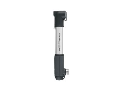 Topeak Micro HybridRocket RX - Mini- og CO2 pumpe - 11 bar / 160 psi - Grå/sølv