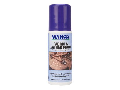 Nikwax Fabric & Leather - Imprægnering til fodtøj tekstil og skind - 125 ml