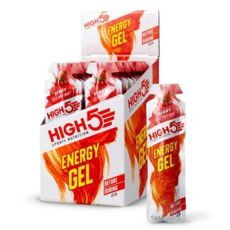 High5 Energy Gel - Energigel med bær- 1 kasse á 20 stk.