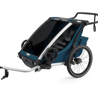 Thule Chariot Cross 2 - Multisportstrailer til 1-2 børn - Majolica Blue