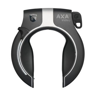 AXA Victory - Ringlås med plus in system - Sort/sølv